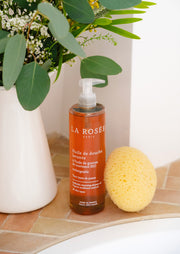Huile de douche lavante
