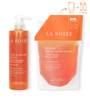 Duo Huile de douche lavante & sa recharge
