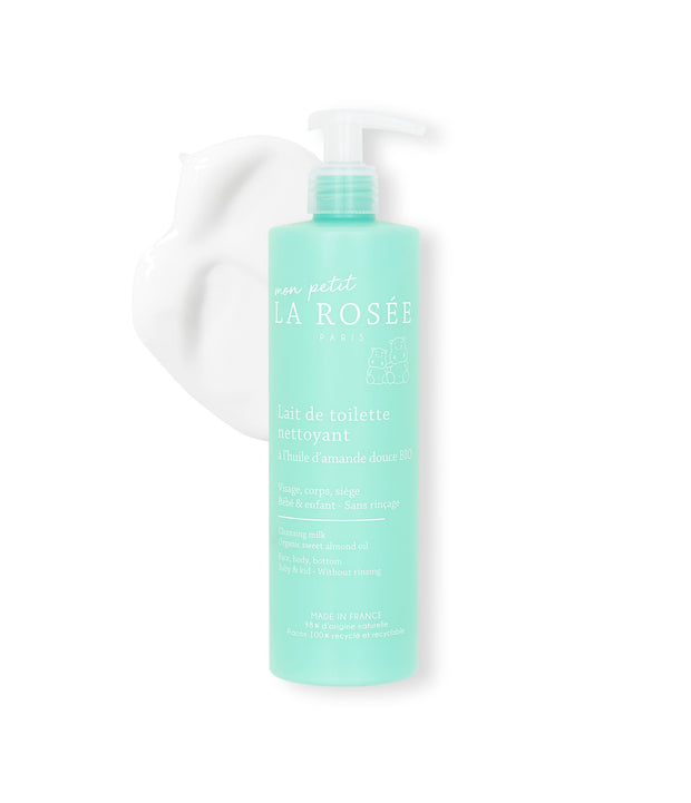 Lait de toilette nettoyant bébé